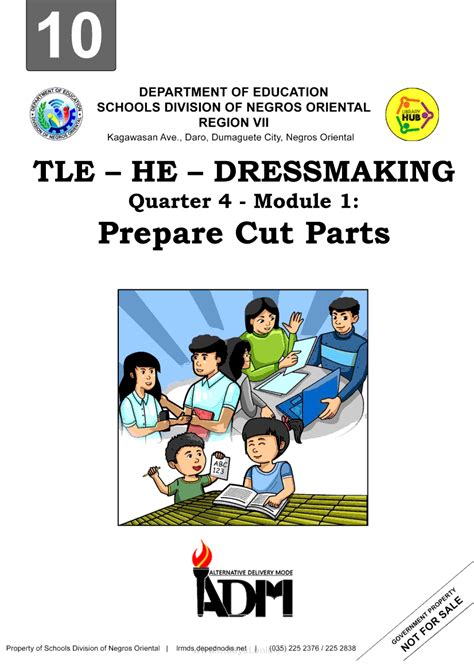 dressmaking 10 quarter 4 module 1|Central Office, Locally Initiated 4th Quarter Self.